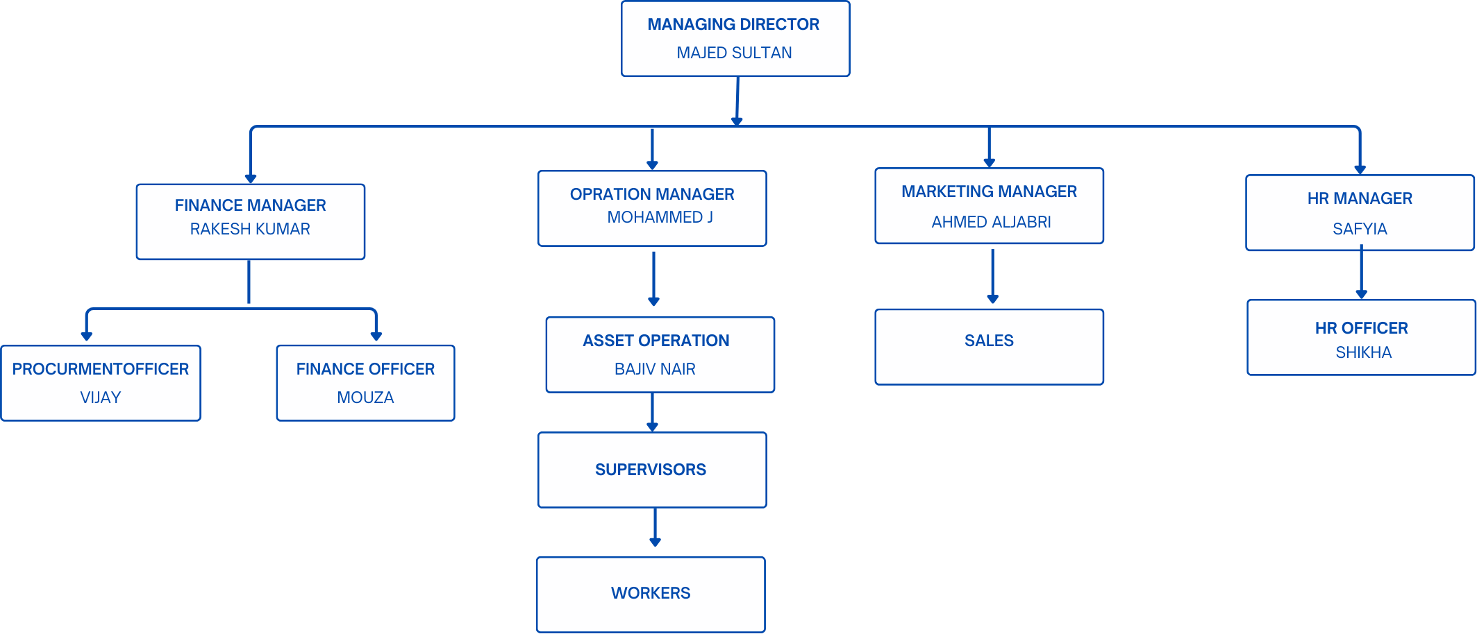 LMP Organization Chart